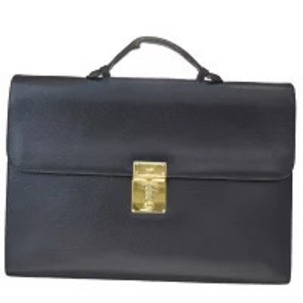 Gucci Leather Briefcase Black